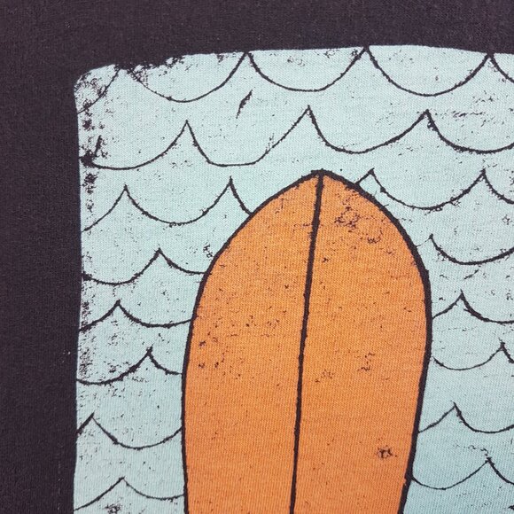 Vintage RIP CURL Tee Shirt Medium US M Sports Surfing Surfboard Fish Graphic Tee - Picture 8 of 13
